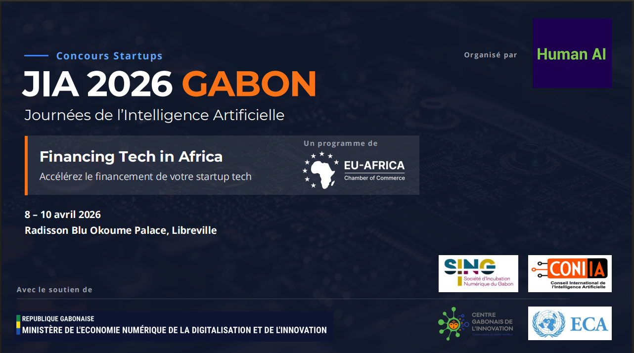 Un concours de startups au cœur des Journées de l'Intelligence Artificielle 2026 au Gabon
